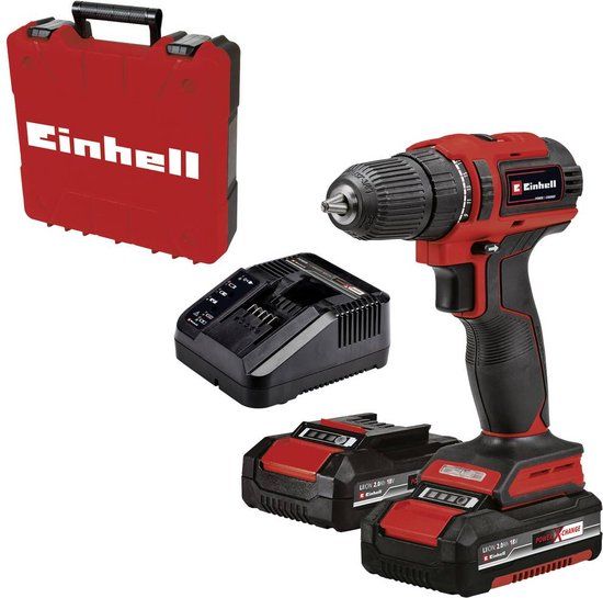 Einhell Accu Boor-/Schroefmachine TE-CD 18/40 Li BL Kit