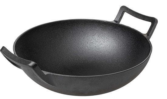 Blackwell Wadjan Wokpan - Gietijzer - 32 cm - Zwart