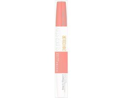 Maybelline SuperStay 24H Lipstick - 150 Delicious Pink - Roze - Langhoudende Glanzende Lippenstift - 9 ml