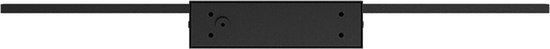 BES LED LED Spiegellamp - Brinton Armin - 12W 900lm - Rechthoek - Zwart