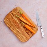 Sabatier - ideal wit toque koksmes 100% gesmeed - gemaakt in frankrijk - 15 cm - roestvrij staal met gekarteld lemmet