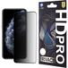 Lito Film de protection d'écran Privacy Lito HD Pro pour Apple iPhone 11 Pro Max / XS Max, Verre trempé, Collage intégral