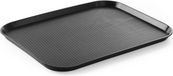 HENDI Groot fastfood dienblad – zwart – 350x450 mm – polypropyleen