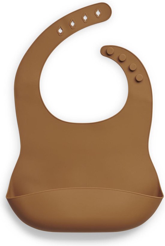 Jollein Baby slab siliconen bruin, brown