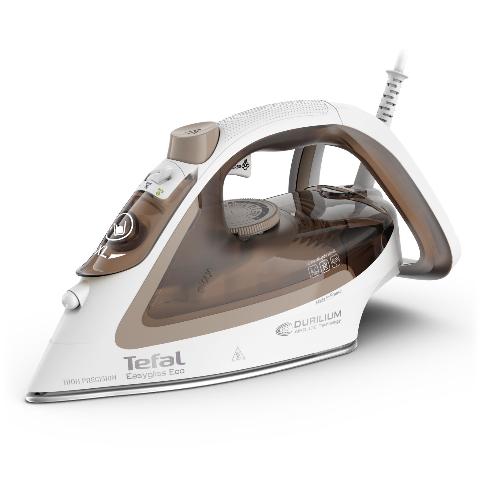 Tefal Easygliss Eco FV5780 - Stoomstrijkijzer - 2800W - Durilium AirGlide zoolplaat