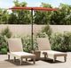 Prolenta Maison Exclusive Parasol met aluminium mast, 180x110 cm, terracotta