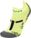 UYN 2" Running Socks Men, yellow fluo/black