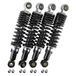 Simson Verstelbare verlaagingsset met schokdempers, zwart, 240 mm + 240 mm, pour Simson Schwalbe KR51 Star