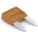 TRU COMPONENTS 8551192 Mini fusible plat pour voiture 7.5 A marron 1 pc(s)