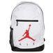 Nike Air Jordan Rugzak Schooltas, Gymtas + Bijpassende Etui - Wit, Rood - 9 L