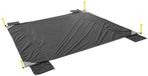 Crivit Picknickkleed - 210 x 200 cm - Zwart