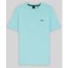 BOSS T-shirt Détail bleu (M)