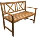 Buitengewoon Boet Buitengewoon de boet Bolton Tuinbank Teaklook 115 cm