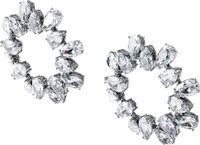 Swarovski Millenia Oorbellen Metaal Zilverkleurig