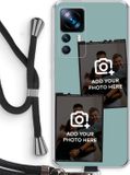Case Company Xiaomi 12T Hoesje met Koord - Polaroid Zwart