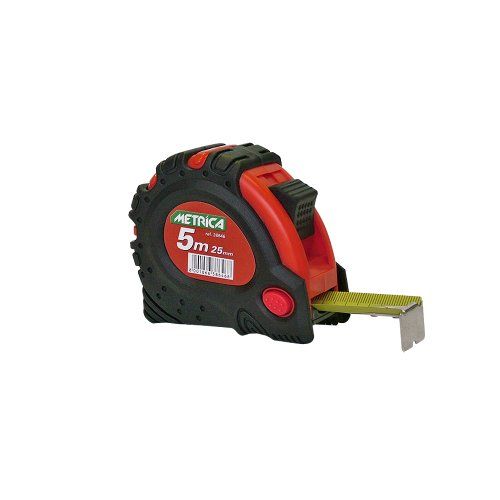Metrica 38646 meetlint met beschermhoes en 3 stopknoppen 5 m