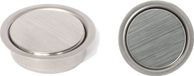Dulimex Magneetsluiting - RVS geborsteld - RVS - onzichtbaar, deurdikte minimaal 30 mm