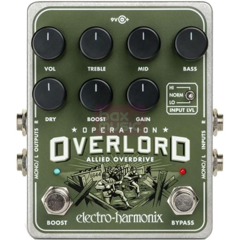 Electro Harmonix Operation Overlord Allied Overdrive pedaal