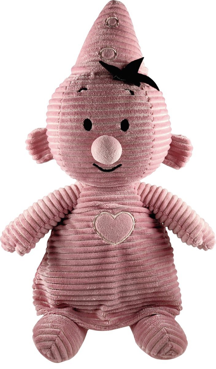 Bumba Pluche - zachte roze Corduroy knuffel - 35 cm -