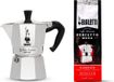 Bialetti Moka Express 3 Kos Percolator - 130 ml - Zilver