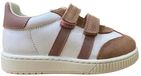 Titanitos Kindertrainers U750 Player Unisex Synthetisch/Leer Klittenband Sneakers Harde zool Zwart/Wit Maat 34 Lente/Zomer 2024