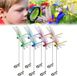 Shenzhen Haorui Industrial Technology Co., Ltd. Chapeau à clip pour insecte, libellule, pour décoration de jardin - Bleu, Jaune, Vert, Rouge, Rose
