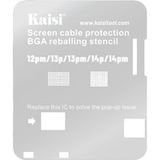 Kaisi Grille BGA pour Apple iPhone 11 - 14 Pro max Series