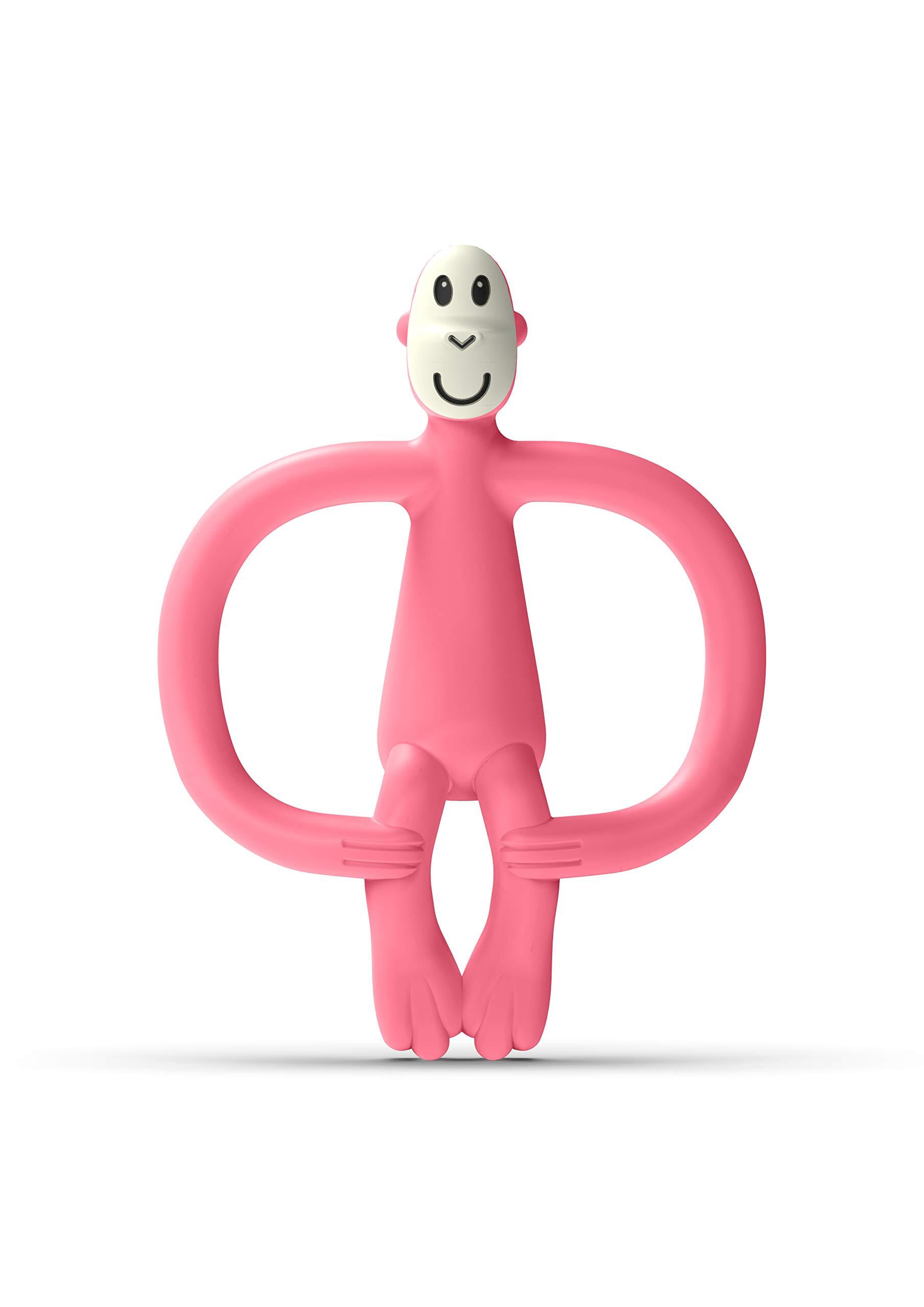 Matchstick Monkey Matchstick Aap - Aap Teether, Roze