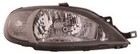 TarosTrade 37-0322-R-6754 Zwart Elektrische Koplamp Met Motor Voor 5 Deuren Rechts