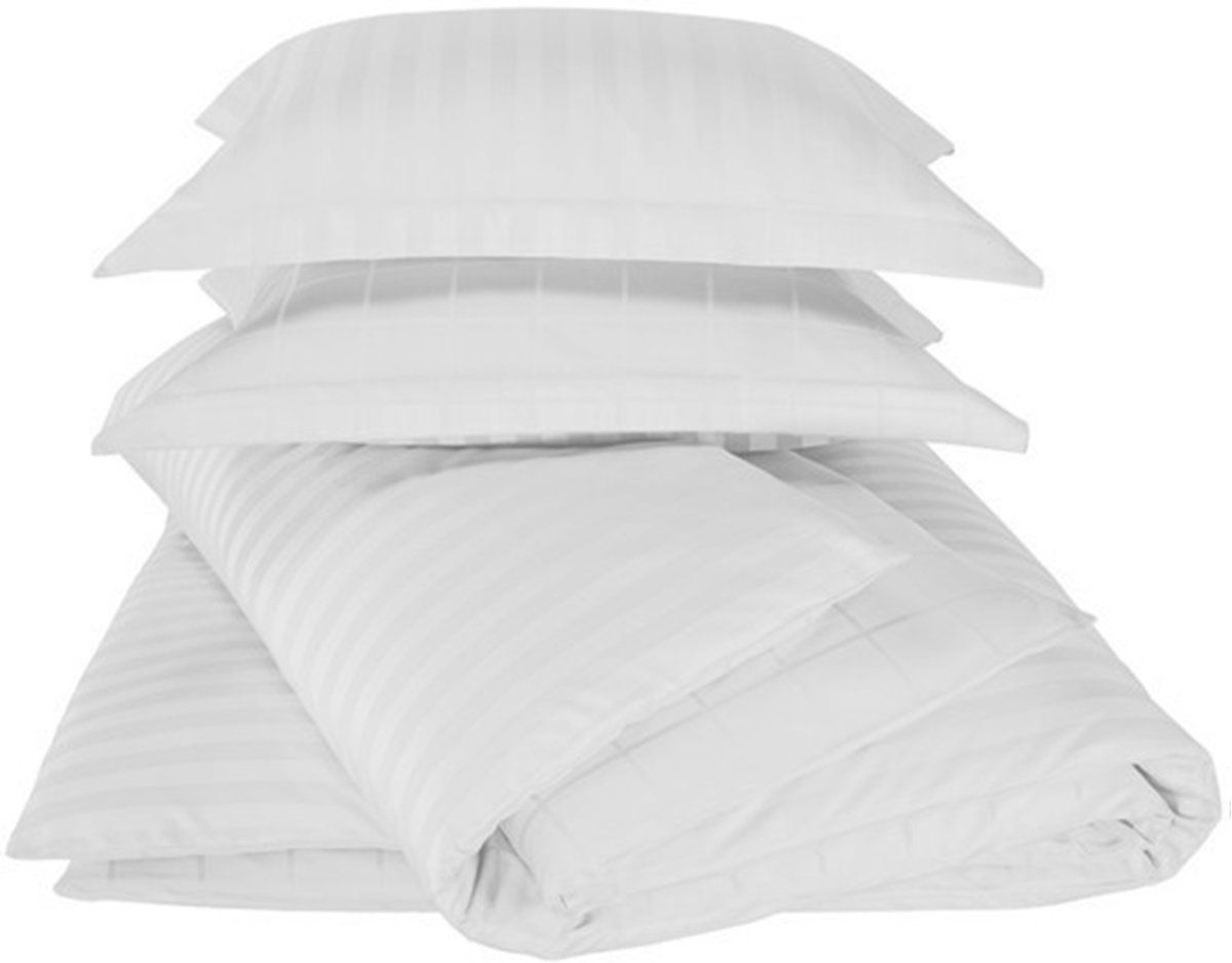 De Witte Lietaer Zygo - dekbedovertrek - tweepersoons 240x220 cm - white