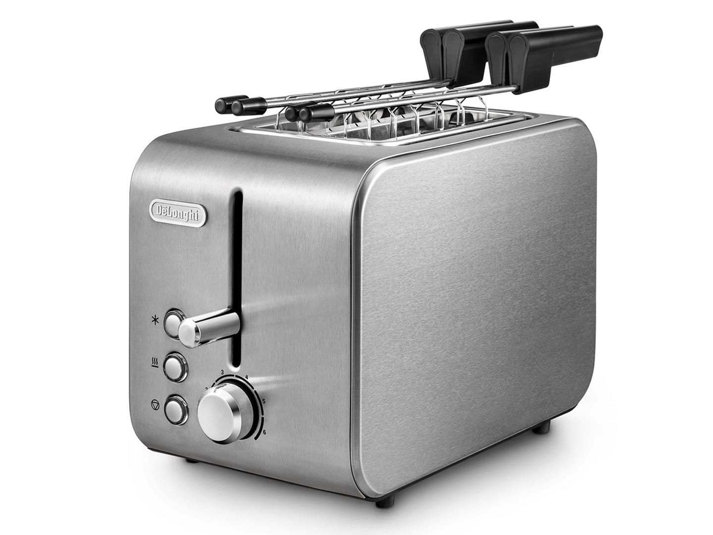 De'Longhi CTX 2203 Broodrooster - 2 Sneden - 550W - Zilver