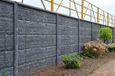 Intergard Beton schutting Brickstone dubbelzijdig 200x193cm