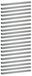 Syfax Afdekprofiel voor tuinafboording 20 st 100 x 5 x 5 cm