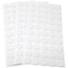 Adsamm® 150 x White Felt Pads Ø 20 mm Round 1.5 mm Thin Self-Adhesive Furniture Glides