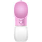Pet Care Cup draagbare waterfles voor honden Roze