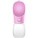 Pet Care Cup draagbare waterfles voor honden Roze