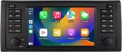 Happiq Autoradio met Bluetooth en CarPlay voor BMW 5-serie E39, X5 E53, M5 (1996-2003)