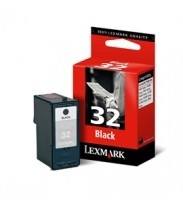Lexmark Nr. 32 standaard zwarte inktcartridge zwart