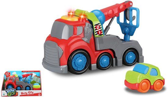 KiddyGo speelgoedauto met licht en geluid 19,5 cm multicolor