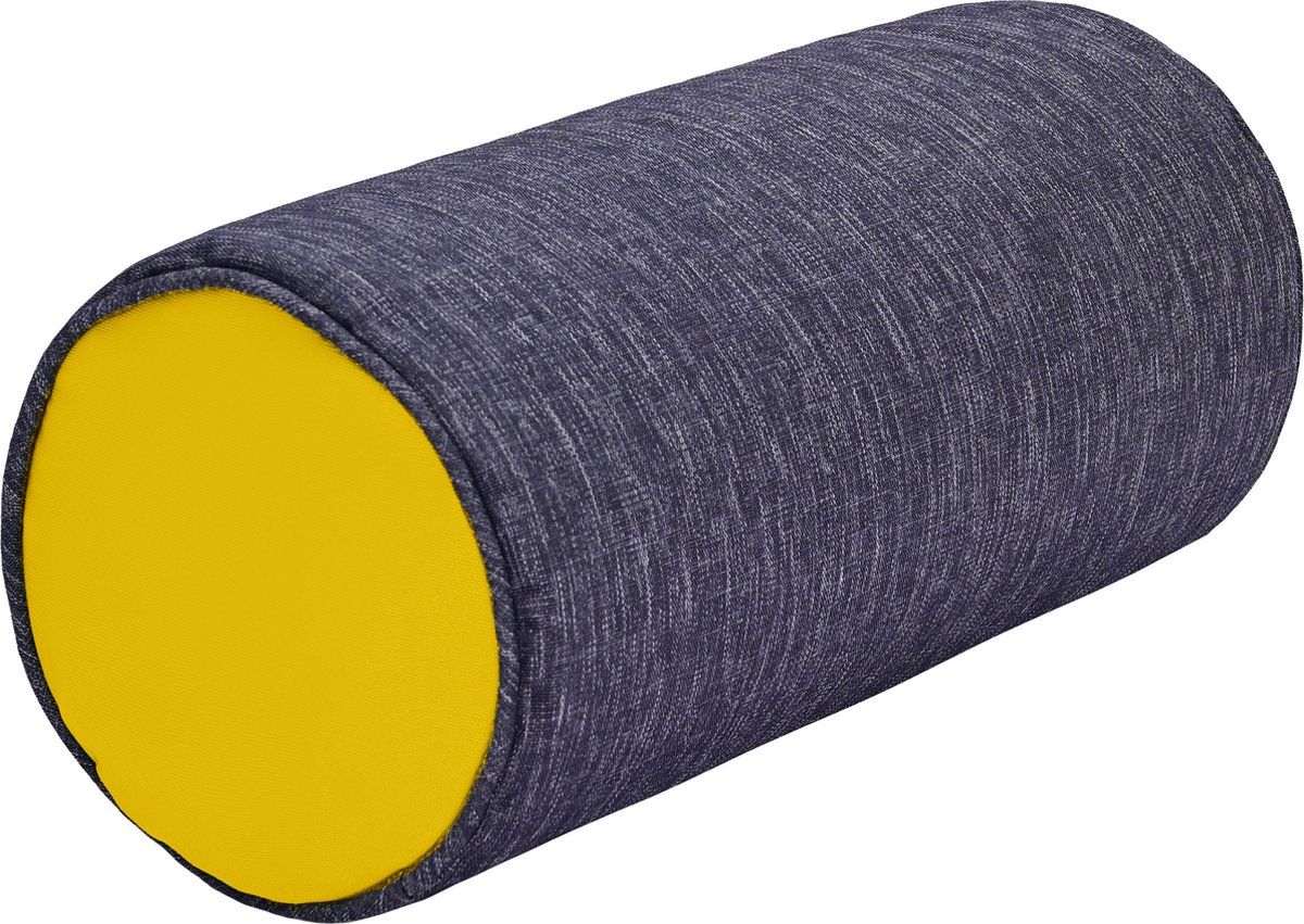 Gardenista Ronde Bolster Buitenkussen - Waterbestendig - Goud - 50x20cm