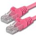 1aTTack.de 10m - magenta - 1 stuk - CAT.6 CAT6 Ethernet LAN-netwerkkabel 1000 Mbit/s patchkabel
