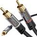 KabelDirekt RCA audio Y-kabel - 3,0m