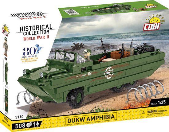 COBI 3110 DUKW Amphibia Bouwset