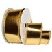 Morex Ribbon Bedraad Lamé, Goud, 1-1/2" x 10 yd