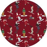 Bonateks Ronde digitaal bedrukte muismat, antislip onderkant, voor kantoor en thuis, diameter: 22 cm