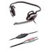 Vivanco Micro-casque filaire serre-tête bureau/centre d'appels noir, argent