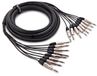 Studiospares 8-Way TRS 6.35mm Loom, 5m