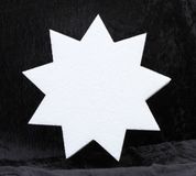 Merkloos 5x Piepschuim vormen 9-punts ster 20 x 5 cm hobby/knutselmateriaal