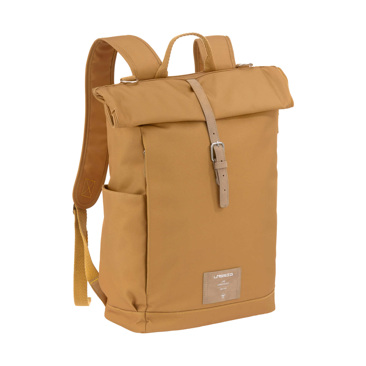 Lässig Rolltop Backpack Curry