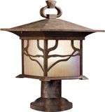 Kichler Mini LED Tuin Pilaar Morris | 1X E27 Max 60W | IP44 (Outdoor) | Distressed Copper